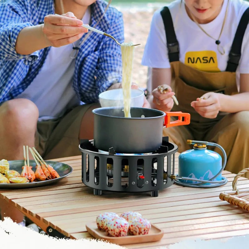 Kalsten | 7-Core Portable Camping Gas Stove with Electronic Ignition – Kael