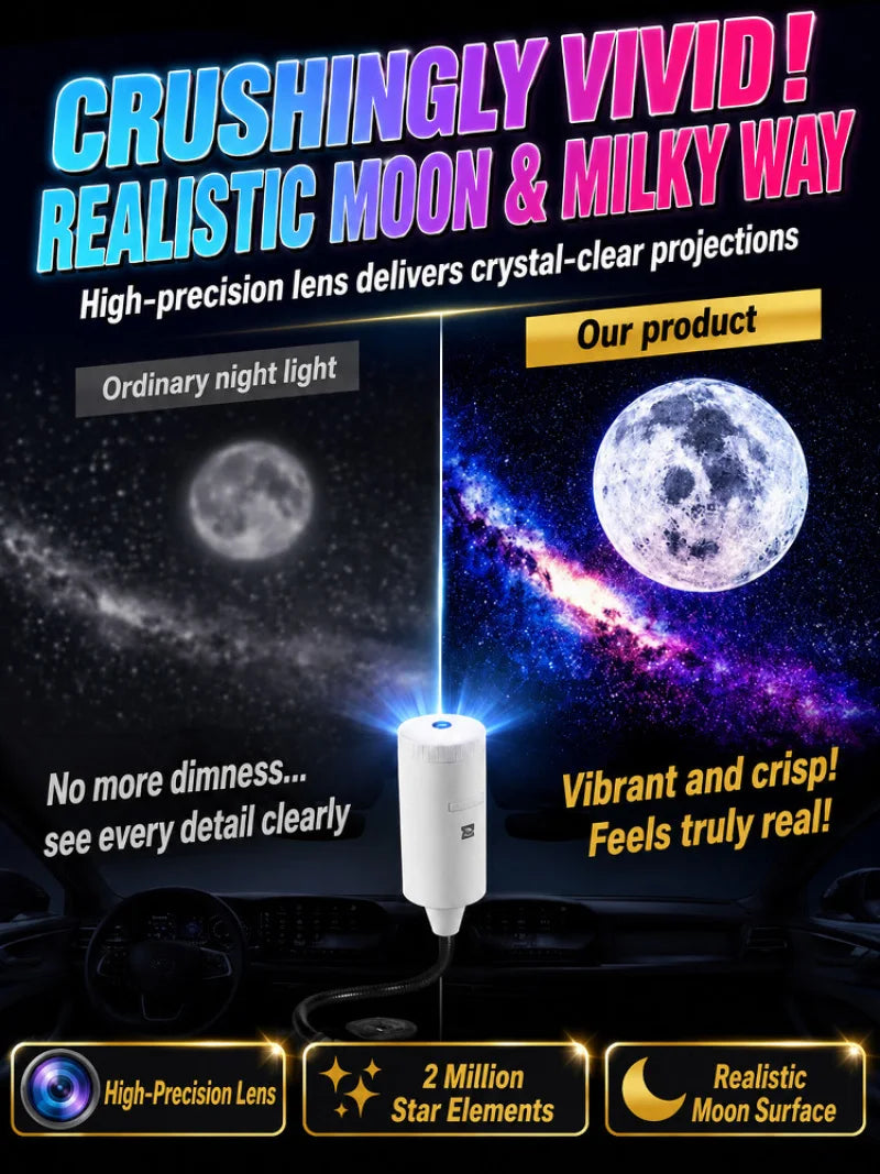 StarScape™ Projector 🌌✨ — Transform Any Room into the Night Sky