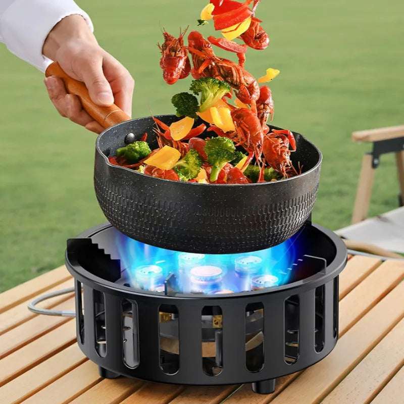 Kalsten | 7-Core Portable Camping Gas Stove with Electronic Ignition – Kael